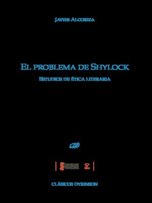 cover image of El problema de Shylock. Estudios de ética literaria